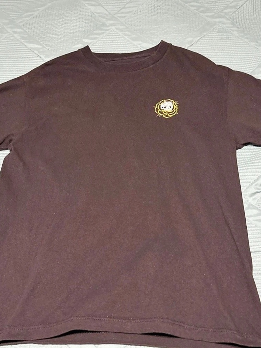 Lurking Class Skull Rose Graphic Tee Size Medium